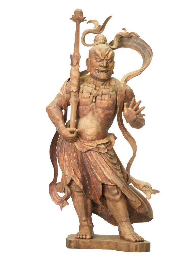 21st Century Paper Craft 05 Kongorikishi Statues (Agata)