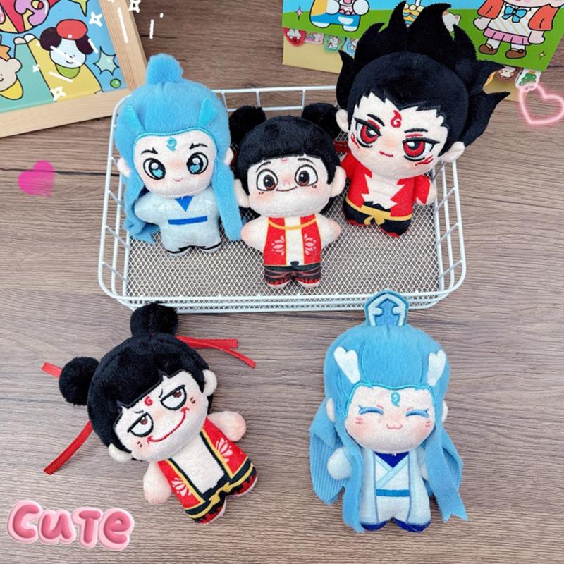 

Плюшева лялька Nezha 2 Nezha Aobing Cotton Doll Creative Брелок Підвіска Рюкзак Декорація Дитячі Милі Подарункові Іграшки Anima Peripheral as the picture