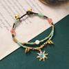 Vintage exotic style woven bracelet niche design Tibetan hand rope women's bracelet accessories