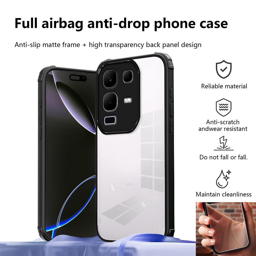 

Для Infinix Note 50x Чехол для телефона Infinix Note 50 Чехол для телефона Note 50 Pro + Защитная крышка Защита от падений Ударопрочный Жесткая акриловая задняя крышка Infinix Note 50 4G