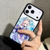 Capa Case for iPhone 17 Air 16 Pro Max 15 Plus 11 13 Mini 14 12 Back Phone Cover Fashion Genshin Impact Sangonomiya Kokomi
