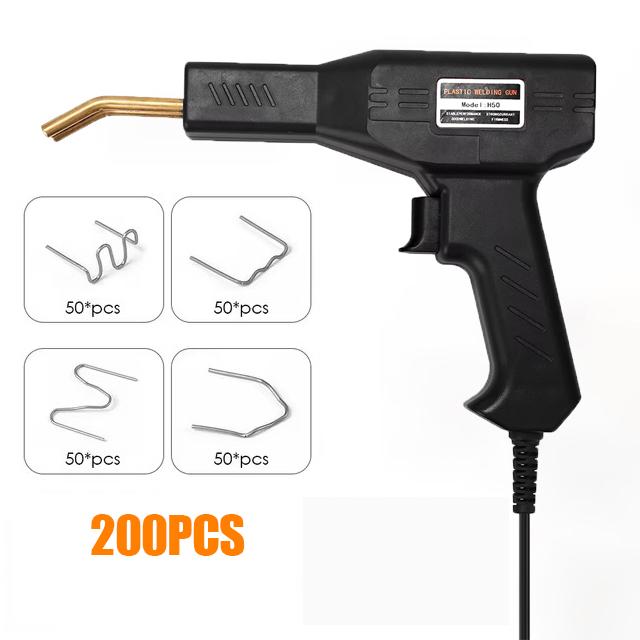 

Горячий степлер, пластиковый сварочный аппарат, комплект для ремонта бампера, паяльник для ремонта бампера автомобиля, сварочный пистолет 50 Вт, быстрый нагрев за 3 секунды 220V