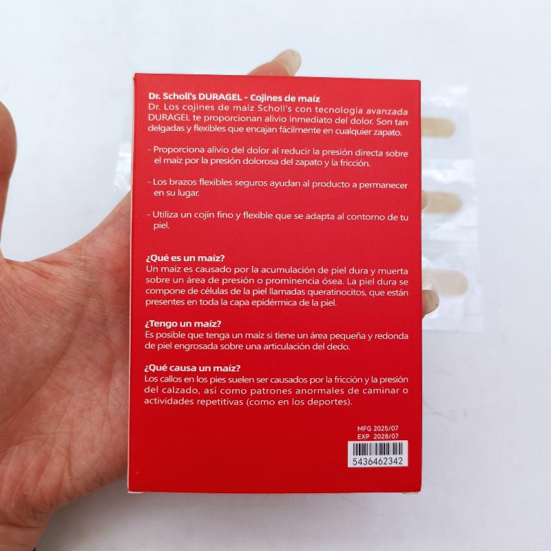 6 Patches Corn Patch Corn Plaster Remover Corn Toe Pads Patch Adhesive Callus Cushion Non-Woven Fabric Toe Corns Callus Removal