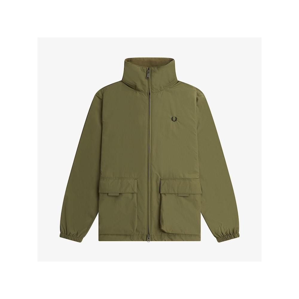 

Fred Perry [спорт] Уніформа з накладною кишенею на блискавці, зелена Afpm2334559 Q55 qzgAfpm2334559 Q55 XL