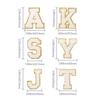 1 Set Letter Embroidered Patches A-Z Varsity Letter Sticker Letter Patches Repair Patches Sewing Patches for Clothes Bag