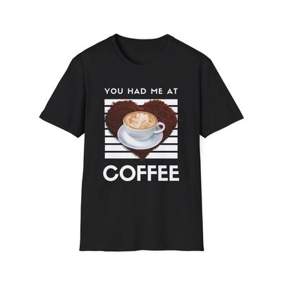 Unisex-T-Shirt für Kaffeeliebhaber – für Café-Fans, Geburtstag, Weihnachten