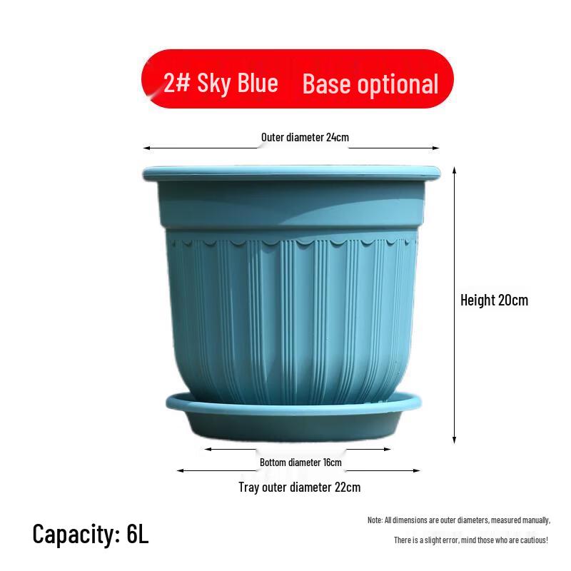 Hualongdun European Roman Style Resin Flower Pot