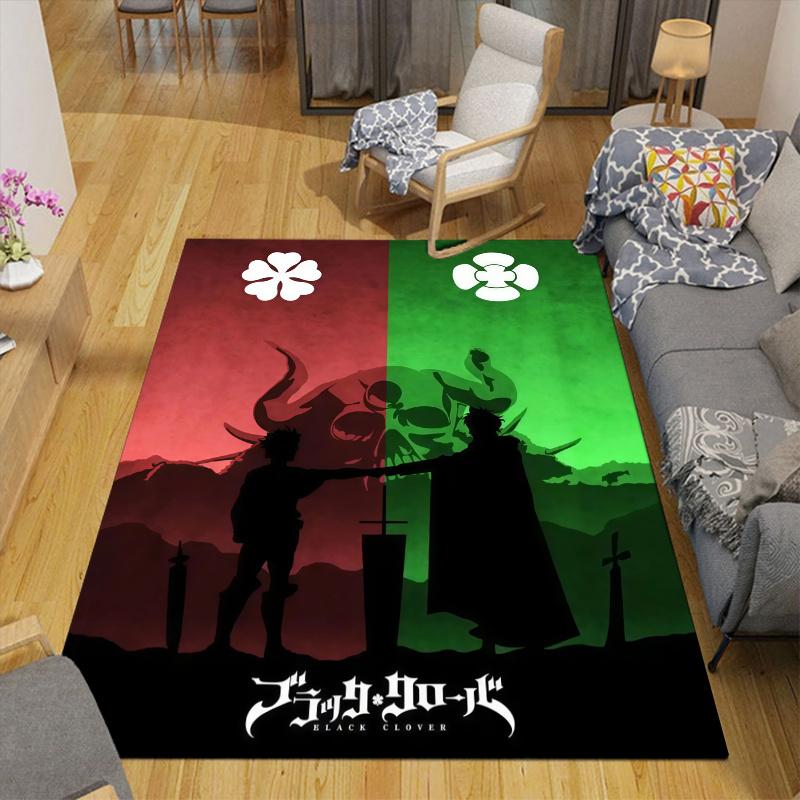 Yuno&Asta Home Sofa Decoration for Living Room & Bedroom, Non‑Slip Play Flannel Floor Mat for Game Room