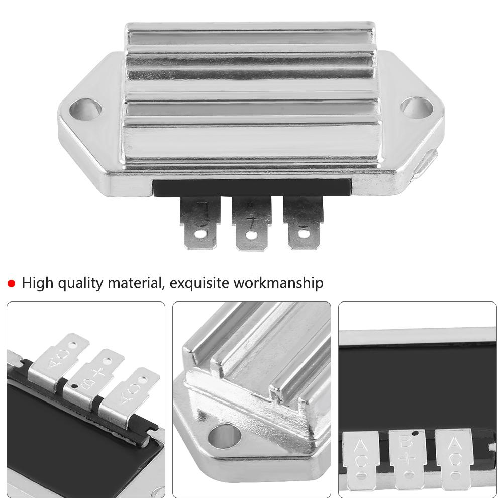 8-25 Spannungsregler für Motor, 3-poliger Gleichrichter mit 15 Ampere Lichtmaschine, Ersetzt 25 403 03-S, 41 403 10-S