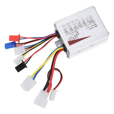 Sterownik silnika szczotki 12V 500W Powłoka ze stopu aluminium Akcesoria do skuterów elektrycznych rowerowych