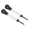 2Pcs Hydrometer Electro Hydraulic Meter Gauge 1.100‑1.300 Measuring Tool Set Kit