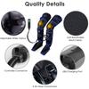 6 Modes Electric Leg Muscle Relaxer Air Compression Massage Boot Relieve Foot Fatigue Heating Leg Massager