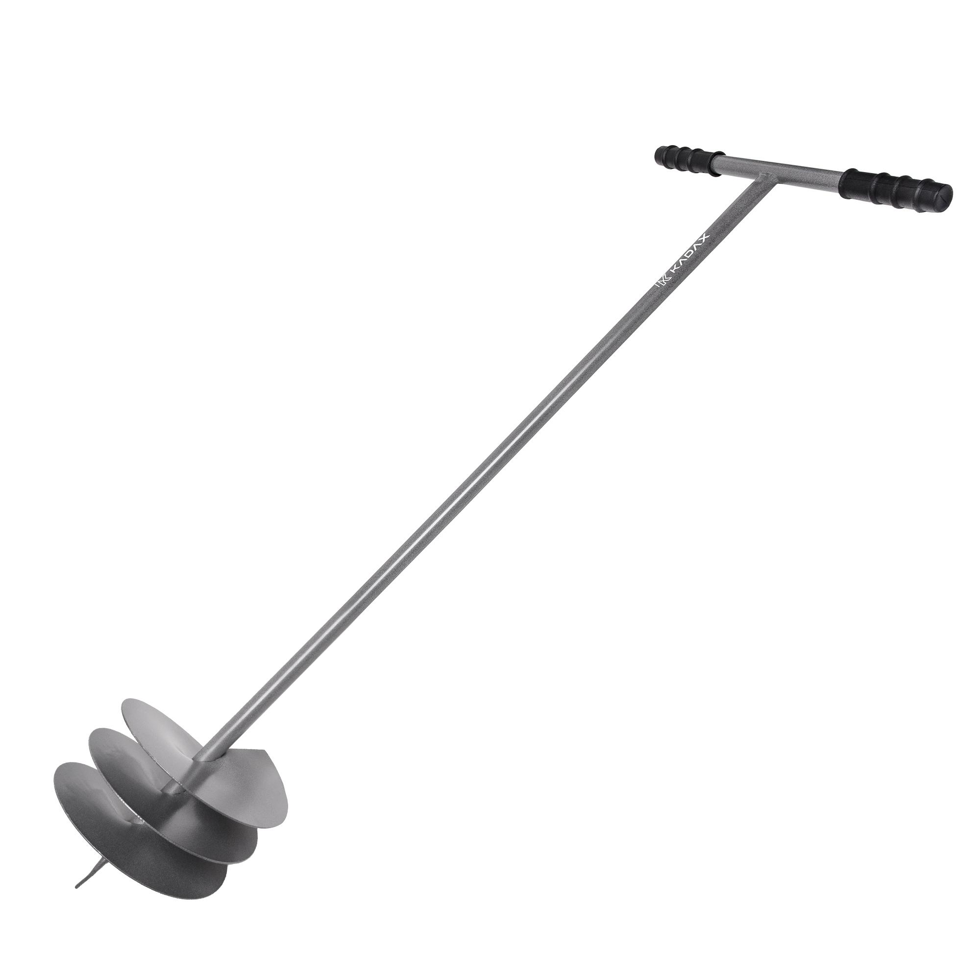 KADAX Handboor voor Aarde Grond Grondboor Plantgatmaker sterk 23 cm