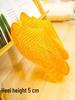 Women's Summer Crystal Wedge Slippers - Non-slip, Odor-proof, Thick Sole Transparent Sandals for Outdoor Wear