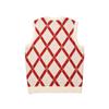 Malbon Golf Classic Pattern Knit Vest Cream (Man)