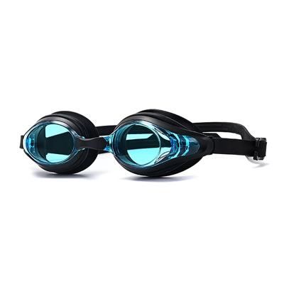 HD Schwimmbrille für Erwachsene, beschlagfreie flache Schwimmbrille, Brille für Männer und Frauen, wasserdichte Silikon-Schwimmbrille