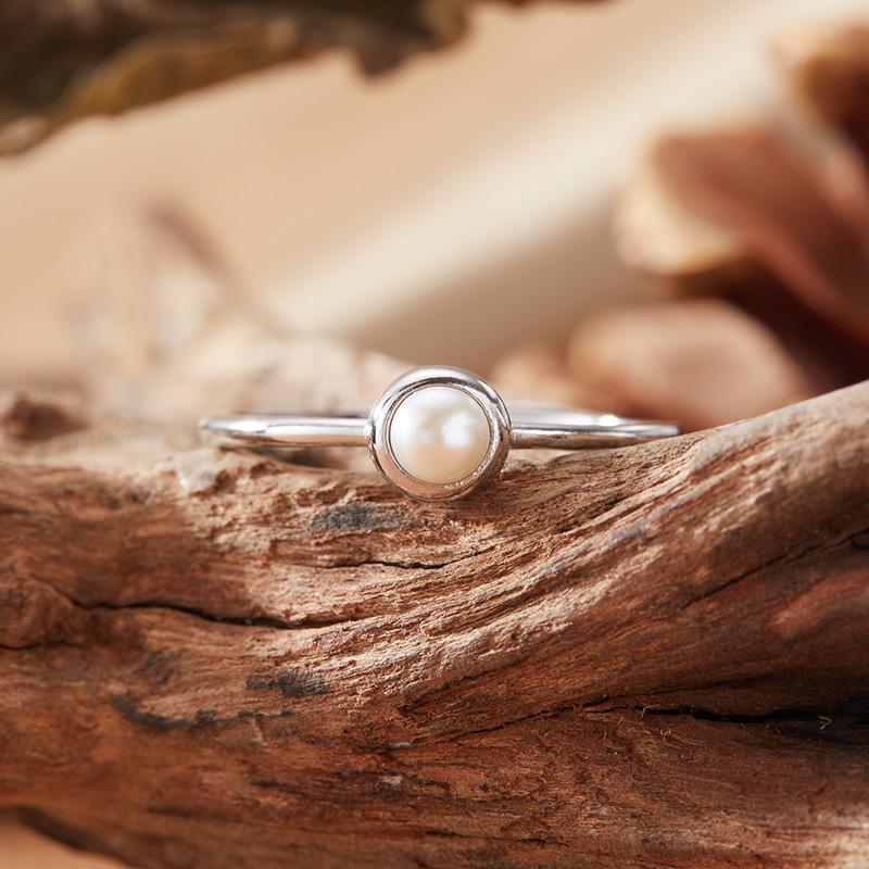 

12 Birthstone Natural Sapphire Ruby Tanzanian Opal Color Treasure Ring Women S S925 Sterling Silver Simple Index Finger Ring