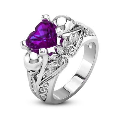 Gorgeous Luxury Rings for Women Wedding Engagement Accessories Unique Female Ring Fashion Jewelry Gifts