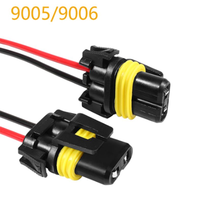 1 stück für H8 H11 Sockeldraht 9005 HB3 9006 HB4 Autoscheinwerfer-Verdrahtung Lampenkabelbaum Nebelscheinwerfer-Birnensockelhalterung Adapter Zubehör