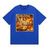 Retro I' M Fine Meme Funny Sarcastic Housewife Graphic T-shirts Men Women Fashion Gothic T Shirt Casual Cotton Oversized T-shirt