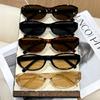 5pcs European and American Retro Style Men's and Women's Fashionable Sunglasses, Trendy and Versatile, Suitable for Summer Sun S