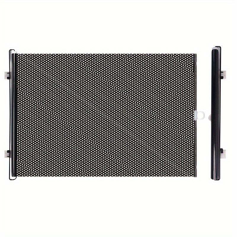 Poartă de Siguranță Ajustabilă Fără Treaptă pentru Animale de Companie, Barieră Extensibilă pentru Interior/Exterior pentru Câini și Pisici cu Plasă PVC, Menține Animalele de Companie în Siguranță pe Scări, Poartă pentru Câini