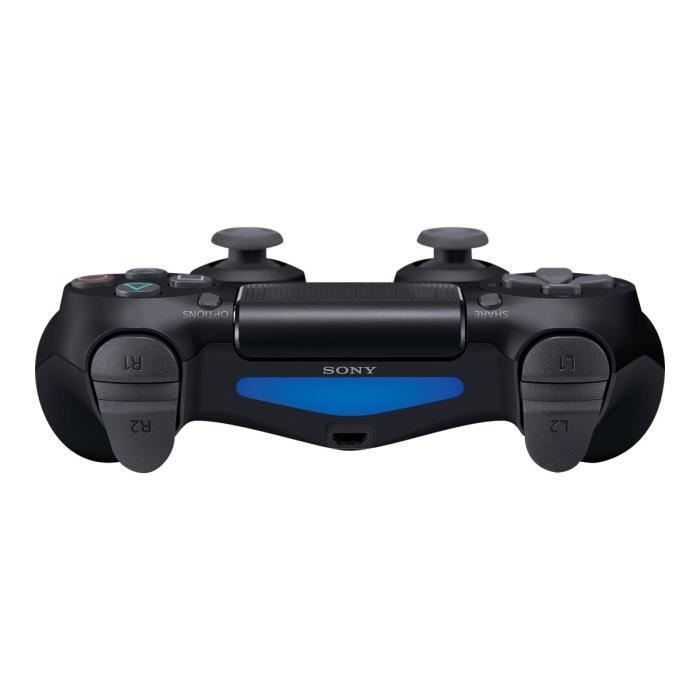 Manette de jeu - sony - dualshock 4 v2 - sans fil - vibration - noir