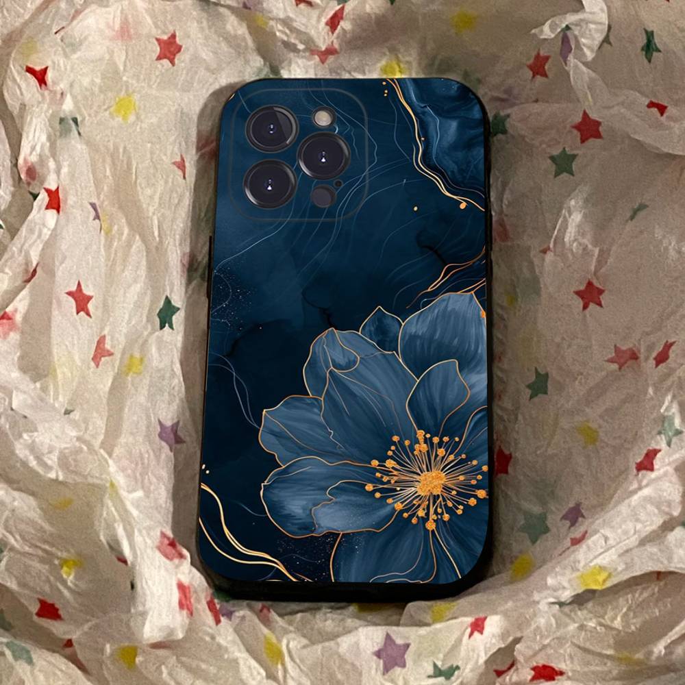 Marble Pattern Black TPU Phone Case Fashion For iphone17 Air 16 15 14 13 12 Pro 11 Pro Max Plus Protective Case iPhone 14 plus