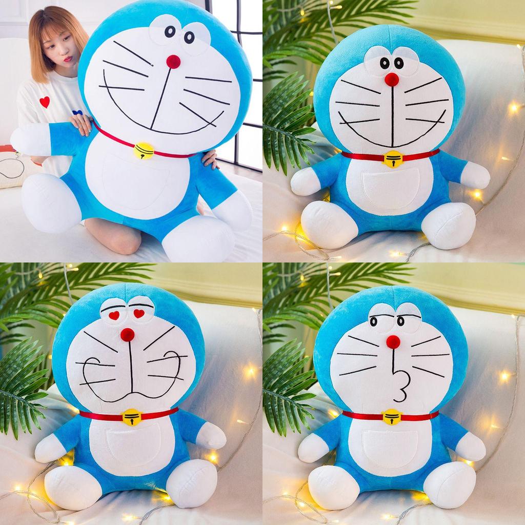 High Quality Anime Doraemon Plush Toy Adorably Soft Cat Doll Perfect Gift
