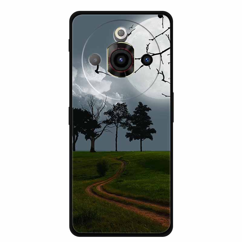 For NUBIA Focus Pro 5G Case Original Soft Silicone TPU Phone Cases Back Cover For NUBIAFocus Pro Fashion Planet Protective Coque