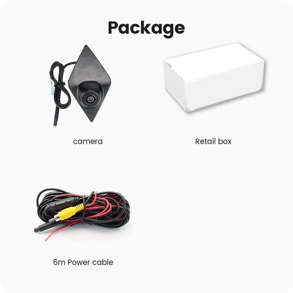 170° AHD 1080P Front Camera For Renault Megane 2 Clio 4