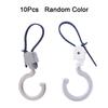 10Pcs Non-Marking Universal S Hooks Hanging Shopping Pram Hook Clothesline Hooks  Bathroom