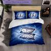 Biancheria da letto a tema Birmingham City Set 3 Pezzi Copripiumino Biancheria da letto Decorativa Per Camera Adolescenti Decorazione Casa
