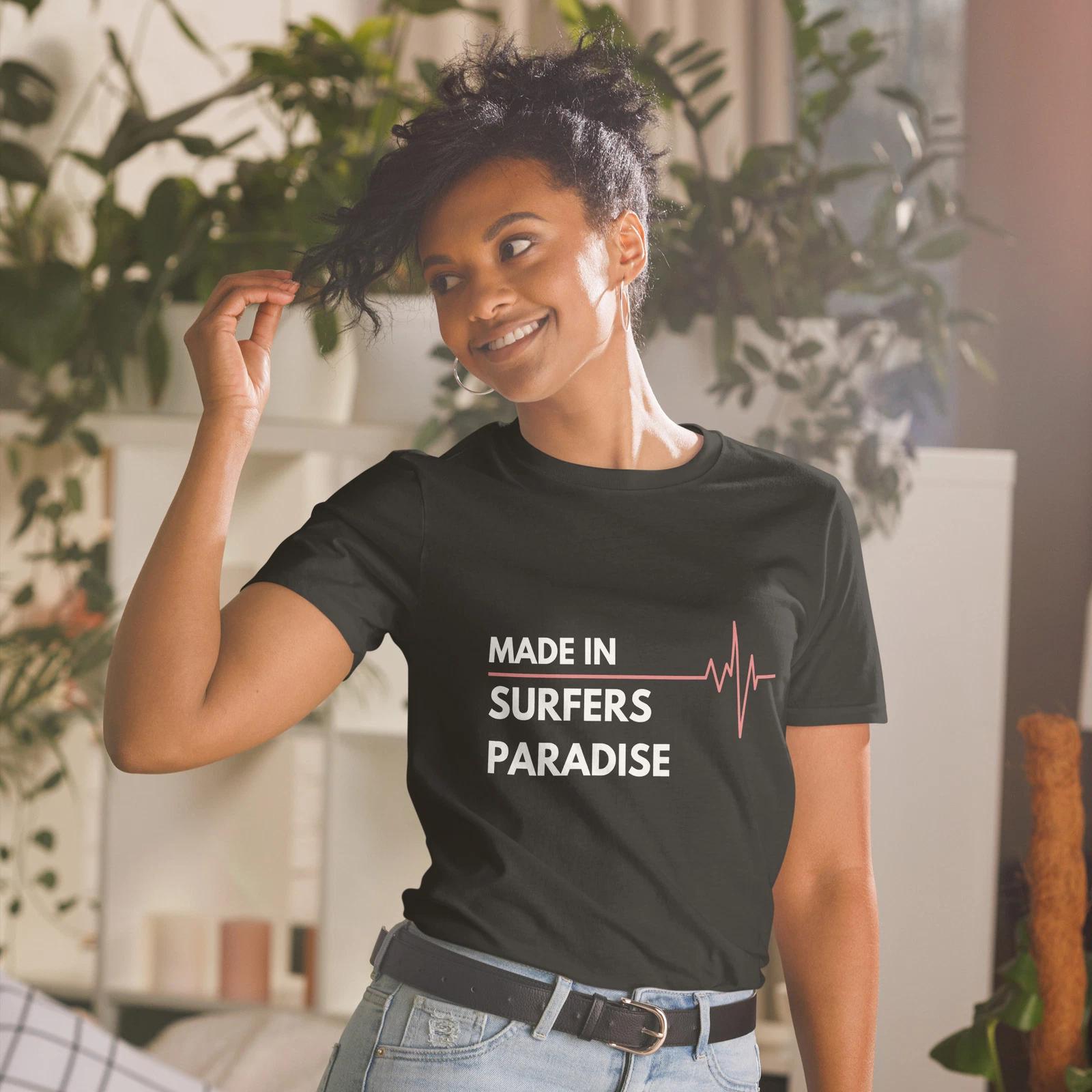 Made In Surfers Paradise Australia City Of Birth Classic T-Shirt M