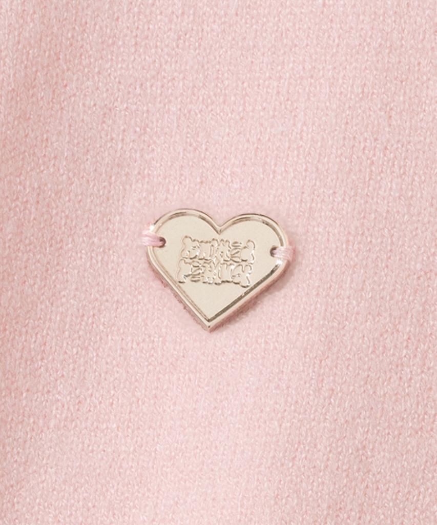 KNITTED (W) Basic Essential Washable Collared Knit Pink