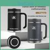 Business Insulated Travel Mug With Handle And Large Capacity For Office Use