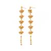 European and American Spice Girls long Y-shaped bead fringed collarbone chain, personalized ins commuting geometric bone joint chain necklace