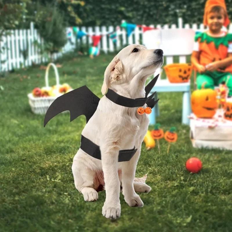 Fashion Cat Clothes Bat Wings Funny Dog Costume Artificial Wing Pet Cosplay Prop Halloween Christmas Cat Costume Pet Products