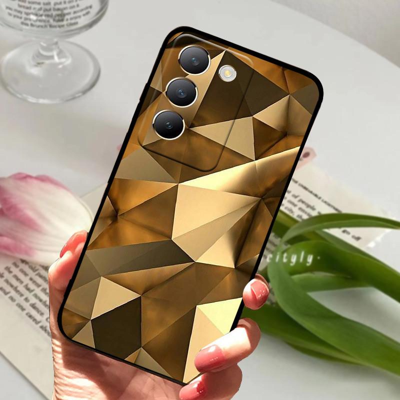 For Vivo V40 SE Case Cool Animals Soft Silicone TPU Phone Cover For Vivo V40 SE 5G Back Cover Bumper Protector Soft Bag TPU Capa