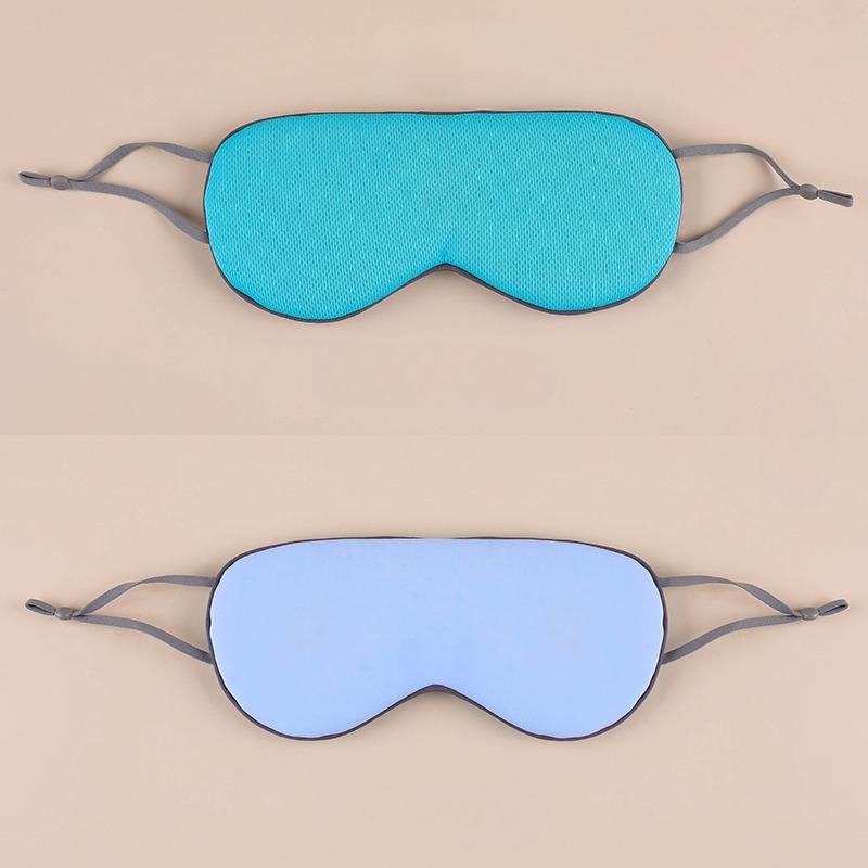 Sleep Shading Eye Mask, Lunch Break, Sleeping Eye Mask, Breathable, Seamless, Warm and Cool, Double-sided Ice Silk Eye Mask