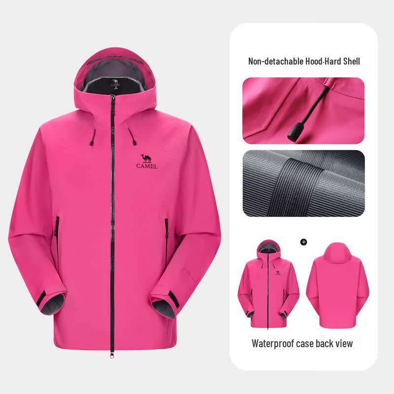 CAMEL Unisex Hard Shell 3-Layer Waterproof Outdoor Jacket A36BA6B022