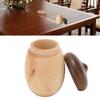 Wood Acorn Toothpick Container 8cm Height Toothpick Holder Dispenser  Office Use