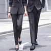 Męskie spodnie biznesowe o prostym kroju, slim fit