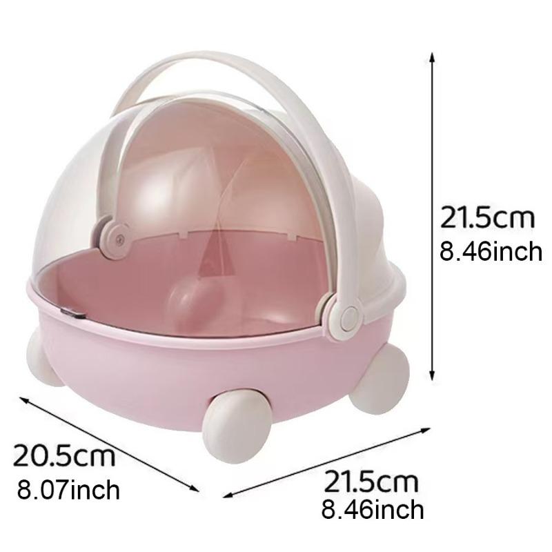 Matrabbu Mokoko Doll Stroller with Storage Box Space Module Doll Sleep Cradle Cart Cute Doll Bed Furniture Accessories