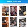 47PCS Electric Screwdriver Mini Household Electric Drill Rotated Cordless Screwdriver Power Tools Household Maintenance Repair