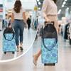 Large-capacity Oxford Cloth Shopping Cart Waterproof Stair Climbing Trolley Tote Commercial