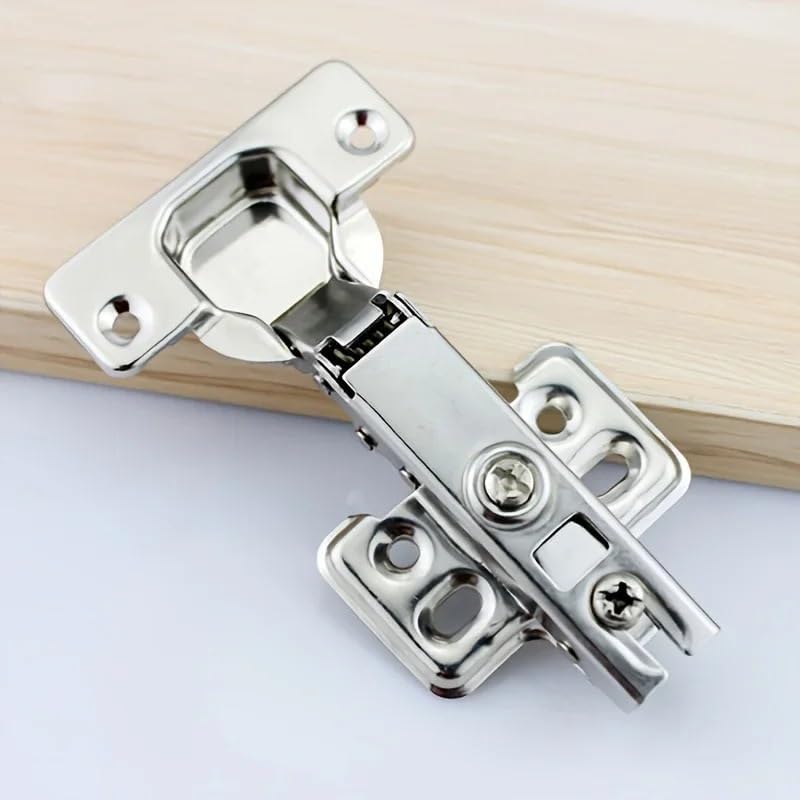 1pcs Hydraulic Hinge Cabinet Door Spring Hinge Damping Buffer Silent Closing Kitchen Cabinet Furniture Hydraulic Damping Hinge