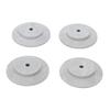 4 Pezzi Cuscinetti in Gomma per Macchina da Cucire Adatti per Tagliacuci 14HD854 S0100 HD0450S HD0400S SE017 14CG744 Accessori di Ricambio per Base Piedino