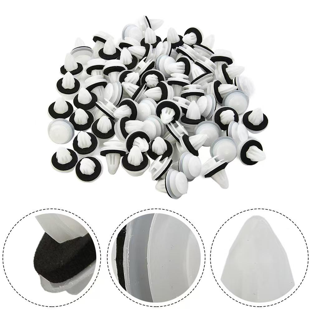 Universal Door Panel Nylon Buckle Clips - Car Interior Trim Fasteners