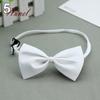 Beauty Cute Solid Color Adjustable Cat Bowtie Pet Dog Collar Bowknot Necktie Bow Tie